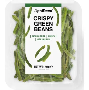 Anabolizér GymBeam Crispy green beans 10 x 40 g
