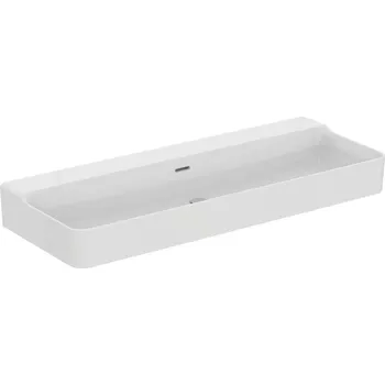Umyvadlo Ideal Standard Conca Ceram - Dvojumyvadlo 120x45 cm, s přepadem, bez otvoru pro baterie, bílá T380501