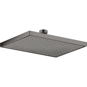 Sprchová hlavice Axor Sprchový program - Hlavová sprcha 245/185, 1 proud, EcoSmart, kartáčovaný černý chrom 35374340