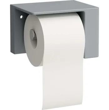 Laufen VAL - Držák toaletního papíru s krytem, matný grafit H8722817580001