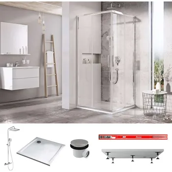 Ravak - Set sprchového koutu Ravak a příslušenství SANIXRAV0005