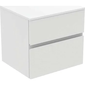 Nábytek Ideal Standard Finesse - Umyvadlová skříňka, 60x51x56 cm, 2 zásuvky, matná bílá E3433Y1