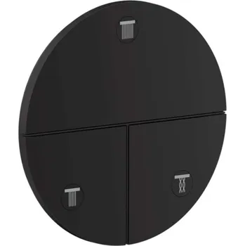 Vodovodní baterie Axor ShowerSelect ID - Ventil pod omítku pro 3 spotřebiče, matná černá 36779670