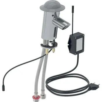 Vodovodní baterie Geberit Bambini - Elektronická umyvadlová baterie, dětská, síťové napájení, lesklý chrom 116.209.21.1