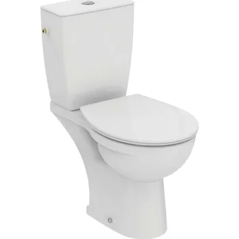 Klozet Ideal Standard Eurovit - WC kombi se sedátkem, zadní odpad, bílá W328601