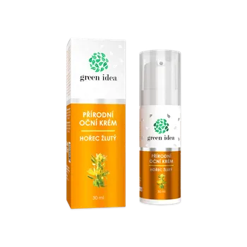 Péče o oční okolí Green idea Přírodní oční krém - Hořec žlutý