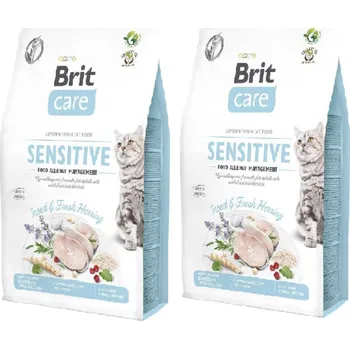 BRIT Care Cat Grain-Free Sensitive Allergy Management Insect 2x7kg SLEVA 3%