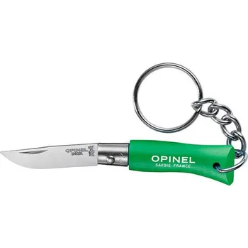kapesní nůž Opinel Colorama klíčenka N°02 zavírací nůž 3,5 cm, zelená, 002273