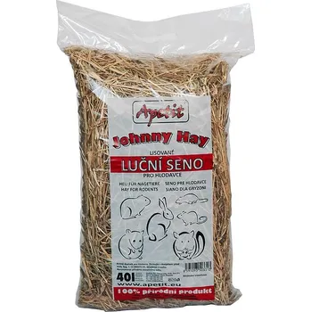Krmivo pro hlodavce Apetit - Johnny Hay luční seno Balení: 400 g