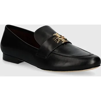Dámské mokasíny Kožené mokasíny Tory Burch Eleanor Loafer 158204.006 černá 99X, EUR 40
