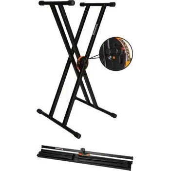 Příslušenství pro klávesový nástroj Soundking SF513 Skládací klávesový stojan Black (Jako nové)