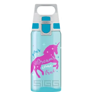 Láhev Sigg Viva One dětská láhev na pití 500 ml, unicorn, 8686.60