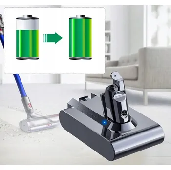 Univerzální akumulátor baterie pro Dyson V6 DC62 DC58 SV03 6000mAh
