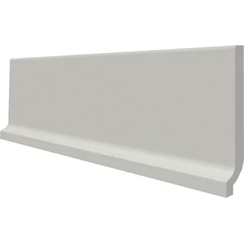 Obklad RAKO Taurus Color - Sokl s požlábkem světle šedá 30x8, TSPKF003