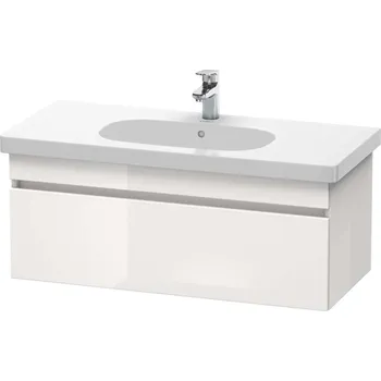 Koupelnový nábytek Duravit DuraStyle - Umyvadlová skříňka 40x100x45 cm, 1 zásuvka, lesklá bílá DS638502222