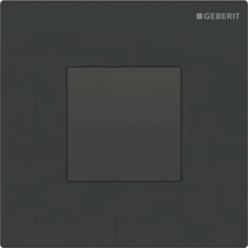 Splachovací tlačítko Geberit Splachovací systémy - Elektronické ovládání splachování pisoáru typ 30, síťové napájení, easy to clean, matná černá 116.027.16.1