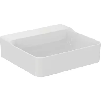 Umyvadlo Ideal Standard Conca Ceram - Umyvadlo 50x45 cm, bez přepadu, bez otvoru pro baterii, bílá T378701