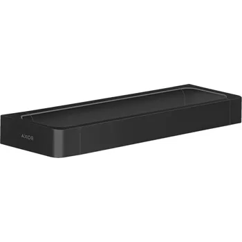 Držák na ručník Axor Universal - Polička s držákem ručníku, délka 37 cm, matná černá 42830670