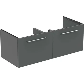 Nábytek Ideal Standard i.Life B - Umyvadlová skříňka 120x44x51 cm, 2 zásuvky, šedý matný křemen T5277NG