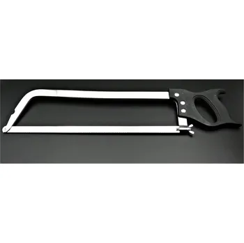 Ruční pilka Řeznická pila 50 cm, nerezová, rukojeť plast, černá