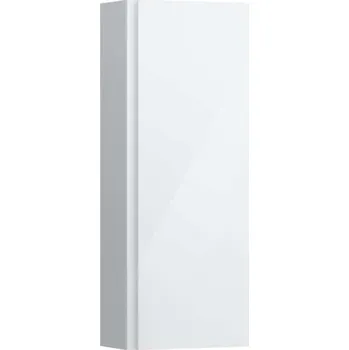 Koupelnový nábytek Laufen Lani - Skříňka 90x35 cm, 1 dvířka, panty vpravo, lesklá bílá H4037121122611