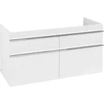 Villeroy & Boch Venticello - Umyvadlová skříňka, 115x59x50 cm, 4 zásuvky, matná bílá A92901MS