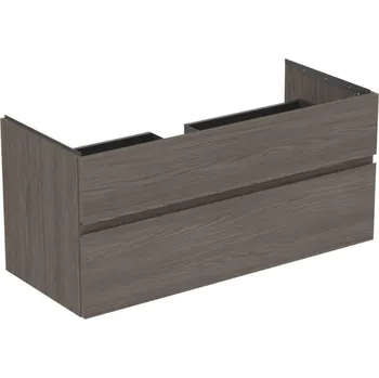 Nábytek Ideal Standard Finesse - Umyvadlová skříňka, 120x51x55 cm, 2 zásuvky, Dark Elm E3394UR