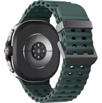 Řemínek na hodinky MůjMiBand.cz Oceánský silikonový řemínek pro Samsung Galaxy Watch 8 Barva: zelená army
