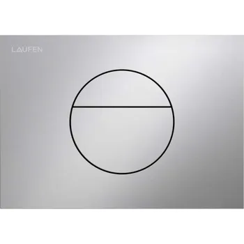 Splachovací tlačítko Laufen INEO - Ovládání splachování, matný chrom H9001120070001