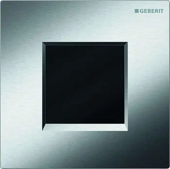 Splachovací tlačítko Geberit Splachovací systémy - Elektronické ovládání splachování pisoárů Typ 30, bateriové napájení, kartáčovaný chrom 116.037.KX.1