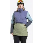 bunda MEATFLY Aiko OLIVE LIGHT/PURPLE LIGHT velikost oblečení S