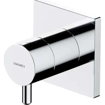 Vodovodní baterie OMNIRES Y - Ventil pod omítku, pro 3 spotřebiče, s tělesem, chrom Y1263/KCR