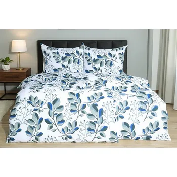 Povlečení Zimní Povlečení mikrosatén VINIA bílé