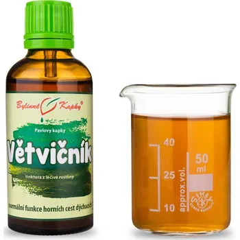 Doplněk stravy Bylinné kapky s.r.o. Větvičník - tinktura 50 ml - Bylinné kapky