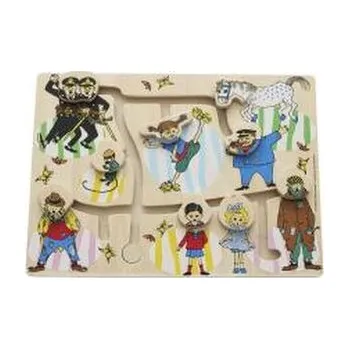 Dřevěná hračka Puzzle drewniane labirynt edukacyjna Pippi