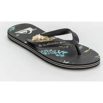 Pánské žabky Quiksilver Molokai Art 25 (black naturama) 44, barevná