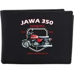 Kožená peněženka Striker Jawa 350 Konopnice - černá