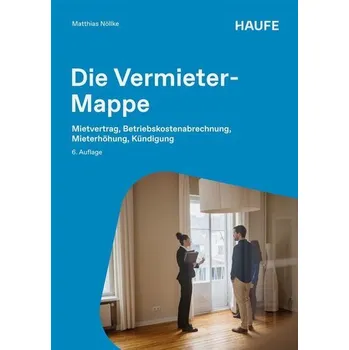 Die Vermieter-Mappe - Matthias Nöllke [DE] (2025, Brožovaná, Haufe Lexware GmbH)