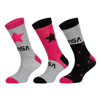 3PACK dětské ponožky NASA vícebarevné (39270/red) 23/26