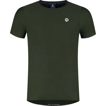 Moto rukavice Funkční bezešvé triko Rogelli ESSENTIAL, khaki L