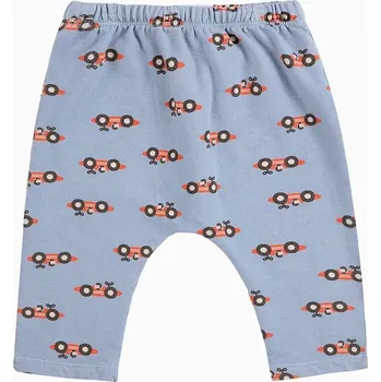 Kojenecké tepláky Bobo Choses Race Car 225AB013 modrá 05X, vel. 80