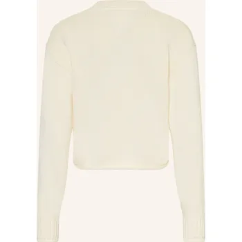 Dámský svetr Tommy Hilfiger Dívčí Svetr, krémová / červená / tmavě modrá, 140