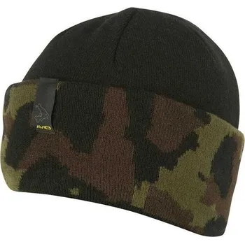 Čepice AVID - Čepice Black and Camo Beanie