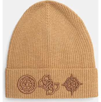 Čepice Čepice z vlněné směsi Guess AW5177.POL01 hnědá 82X, vel. L