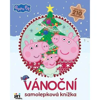 Prasátko Peppa - Vánoční samolepková knížka