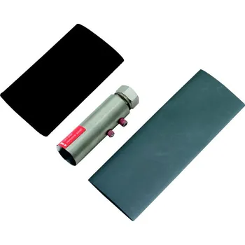 Hromosvod Připojovací člen + montážní materiál pro vodič HVI-long, D 23mm šedý DEHN 819196