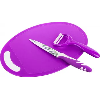 Banquet Sada na krájení LAVENDER 3 díly fialová