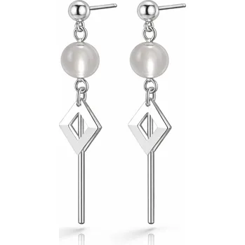 Náušnice Stříbrné náušnice protahovací Inferno Rain