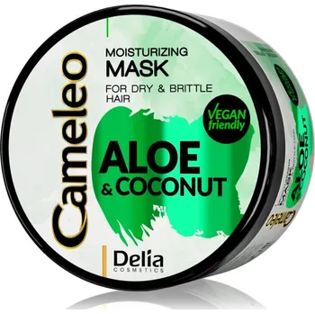 Vlasová kosmetika Delia Cosmetics Cameleo Aloe & Coconut hydratační maska pro suché a křehké vlasy 200 ml