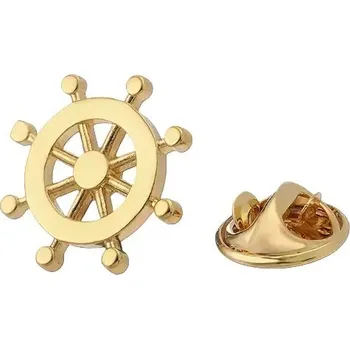 Brož Amparo Miranda® Brož do klopy Kormidlo B5357 Gold